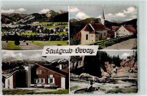 Saulgrub Kirche St.Franziskus Kanu Hörnlehütte Scheibum Ammertal