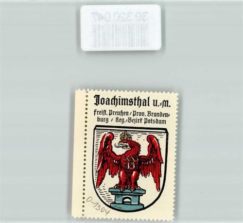 Joachimsthal Wappen Roter Adler Kaffee Hag Nr. 25