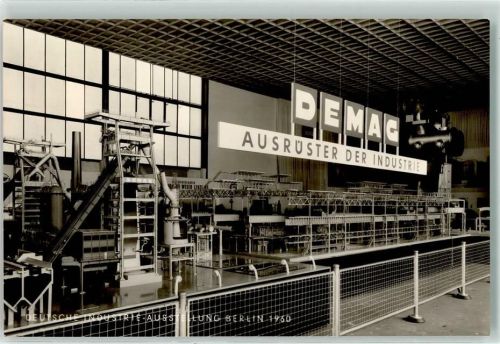 Charlottenburg 1960 Industrie Ausstellung - Stand der DEMAG + SST