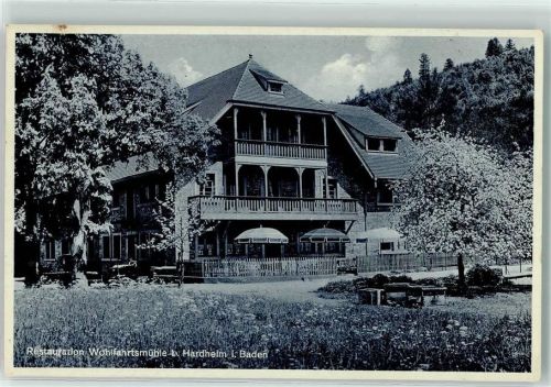 Hardheim Gasthaus Wohlfahrtsmühle Baumblüte