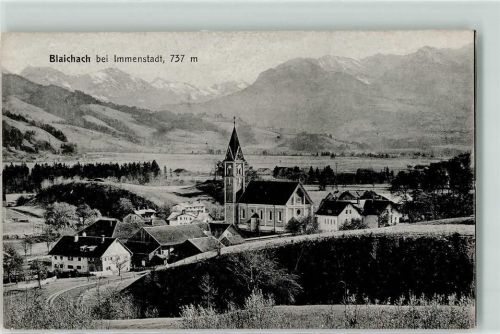 87544 W8976 Blaichach , Allgäu - St. Martin-Kirche