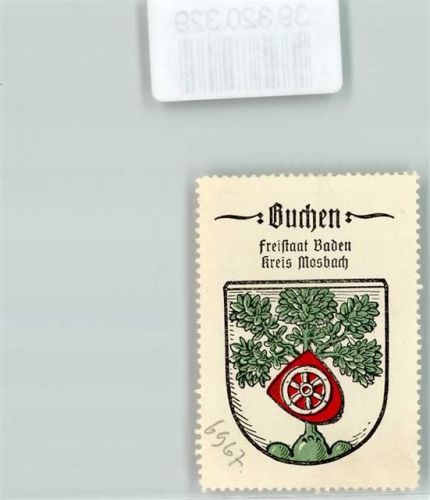 Buchen Wappen Kaffee Hag ca. 1920-1940