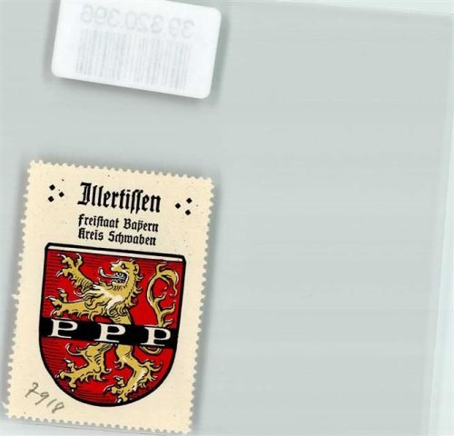 Illertissen Wappen Kaffee Hag ca. 1920-1940 Löwe