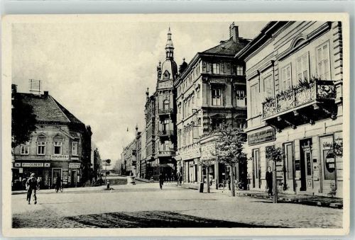 Chomutov Deutscherrenplatz WK II Stempel