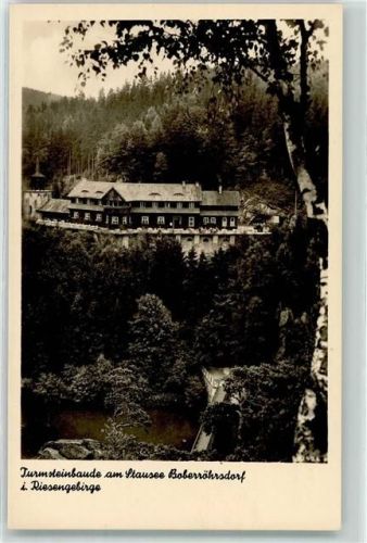Boberröhrsdorf Turmsteinbaude Stausee Riesengebirge