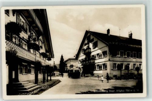 Simmerberg Dorfstraße Gasthaus Omnibus