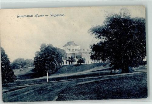Singapore 1913 Government House