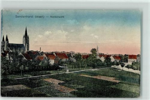 48324 W4415 Sendenhorst - Nordansicht Kirche St. Martin