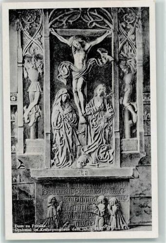 Fritzlar Dom zu Fritzlar Grabmal im Kreuzgang