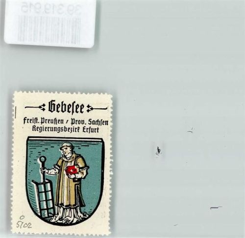 Gebesee Wappen Kaffee Hag