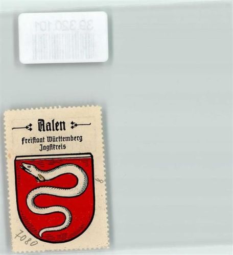 Aalen Wappen Kaffee Hag Aal