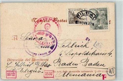 Mischfrankatur Stempel Geprüft Oberkommando der Wehrmacht WK II