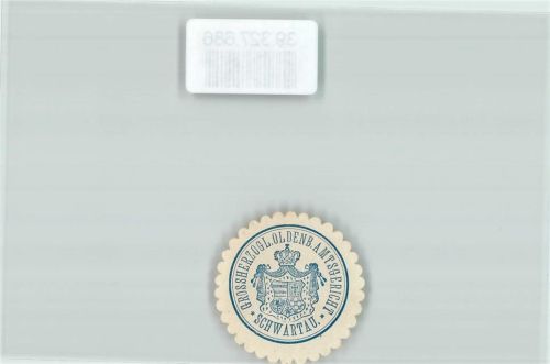 Bad Schwartau Justiz Grossherzogl. Oldenb. Amtsgericht Schwartau
