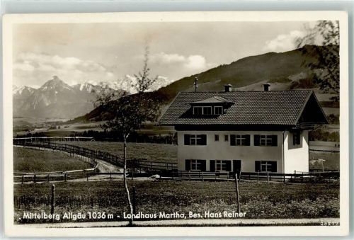 Mittelberg Pension Landhaus Martha
