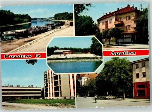 Apatin Binnenschiff Auto