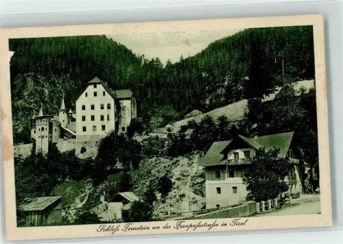 6465 Fernstein Gebrauchsspuren Schloss Fernpaßstraße Tirol