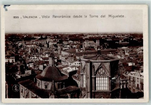 Valencia Vista Panoramica desde la Torre del Miguelete
