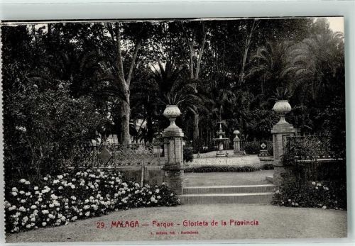 Malaga Parque Glorieta de la Provinca