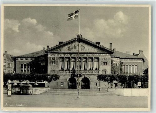Aarhus Theater Fahne Omnibus