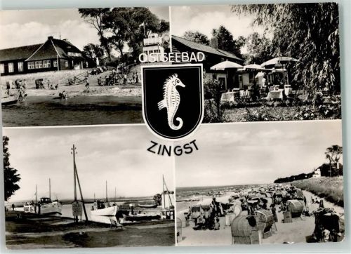 Zingst Strand Hafen Gartenwirtschaft