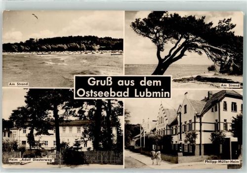 Lubmin Strand Heim Adolf Diesterweg Philipp Moritz-Heim