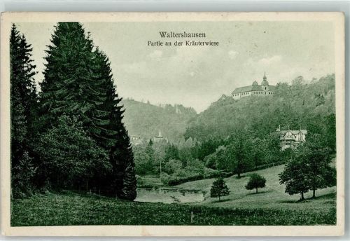 Waltershausen Kräuterwiese Schloß Tenneberg