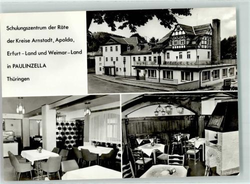 Paulinzella Schulungszentrum der Räte Kaminofen