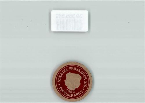 Proskau Staedtel Proskauer Sig. Oppelner Kreis 1892