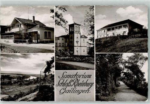 Gailingen Sanatorium Schloß Rheinburg