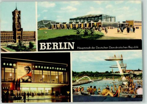 Friedrichsfelde Rathaus Kino International Schwimmbad Pankow Alfred Brehm-Haus
