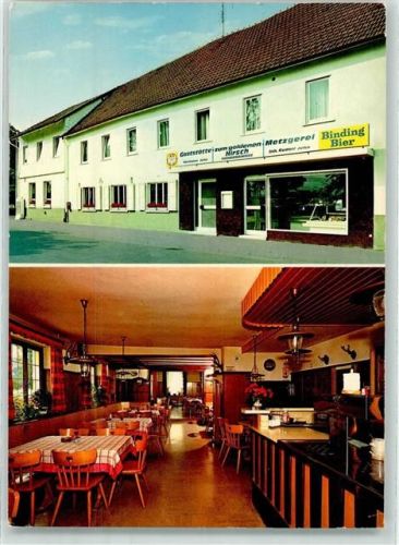 Bad Soden-Salmünster Gasthaus zum Goldenen Hirsch Gastraum Tresen