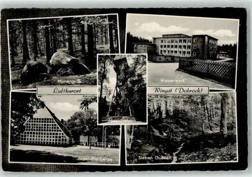 Wingst Hünengrab Wasserwerk Sieben Quellen Jugendherberge Aussichtsturm