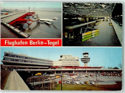 Tegel Flughafen Berlin-Tegel Abfertigungshalle Finger Tower