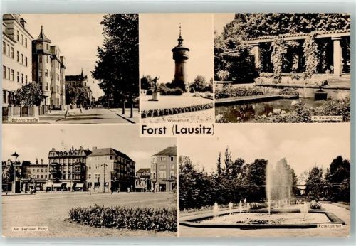 Forst Rosengarten Berliner Platz Wasserturm Bahnhofstraße
