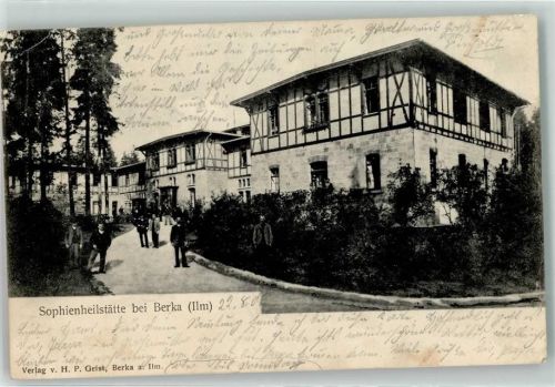 Bad Berka 1906 Sophienheistätte