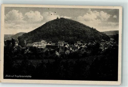 Thal Blick v.d. Tropfsteinhöhle