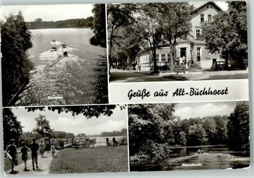 Grünheide OT. Alt-Buchhorst Peetzsee Gasthaus Möllensee Kiesschacht
