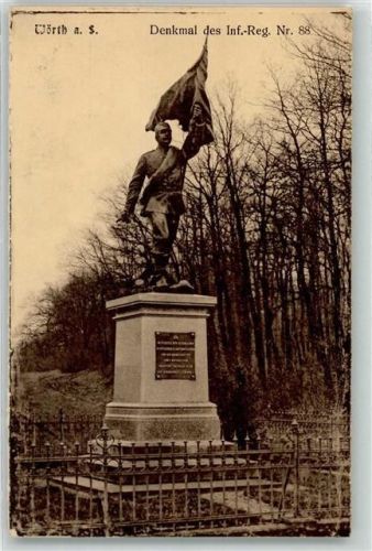 Woerth Denkmal des Inf.Reg. Nr.88
