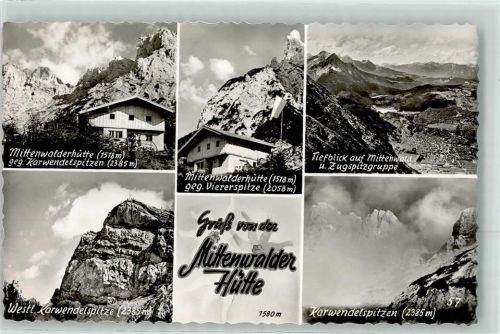 Mittenwalder Hütte Karwendelspitze