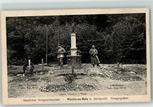 Serrouville Kriegsgräber Soldaten