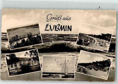 Lubmin Strandbad Fischerkutter Möwen