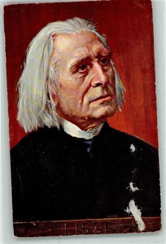 B.K.W.I. Nr.874-1 Liszt, F. Künstlerkarte