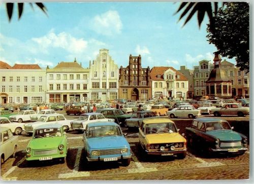 Wismar Markt Auto