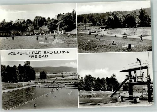 Bad Berka Schwimmbad Sprungturm Liegewiese
