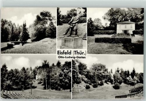 Eisfeld Otto-Ludwig-Garten Freilichtbühne Denkmal