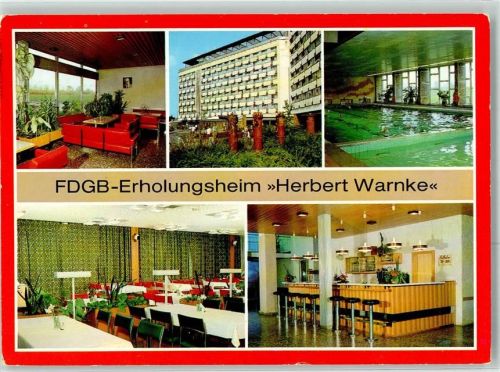 Klink FDGB-Erholungsheim Herbert Warenke Schwimmbad