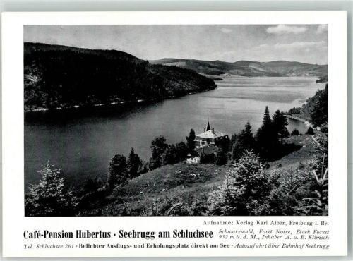 Seebrugg Cafe Pension Hubertus Informationskarte