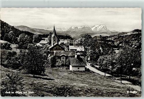 Aach mit Säntis