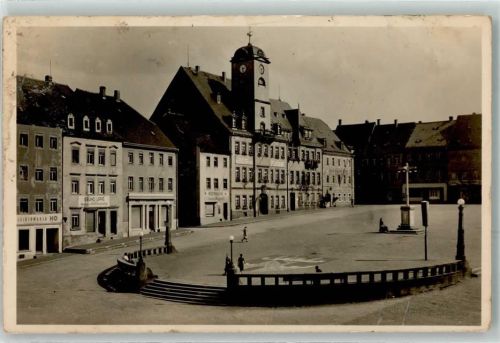 Leisnig Marktplatz Rathaus