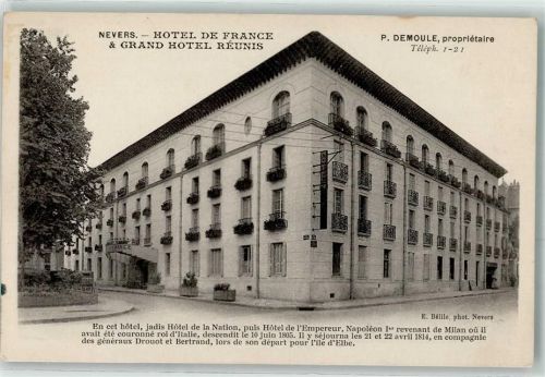 Nevers Hotel de France Grand Hotel Reunis